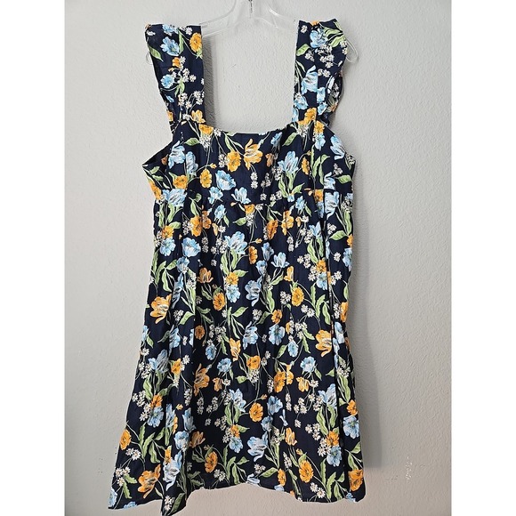 Draper James Dresses & Skirts - NWT Draper James Floral Linen Babydoll Dress XXL Prairie Maddie Spring Blossom